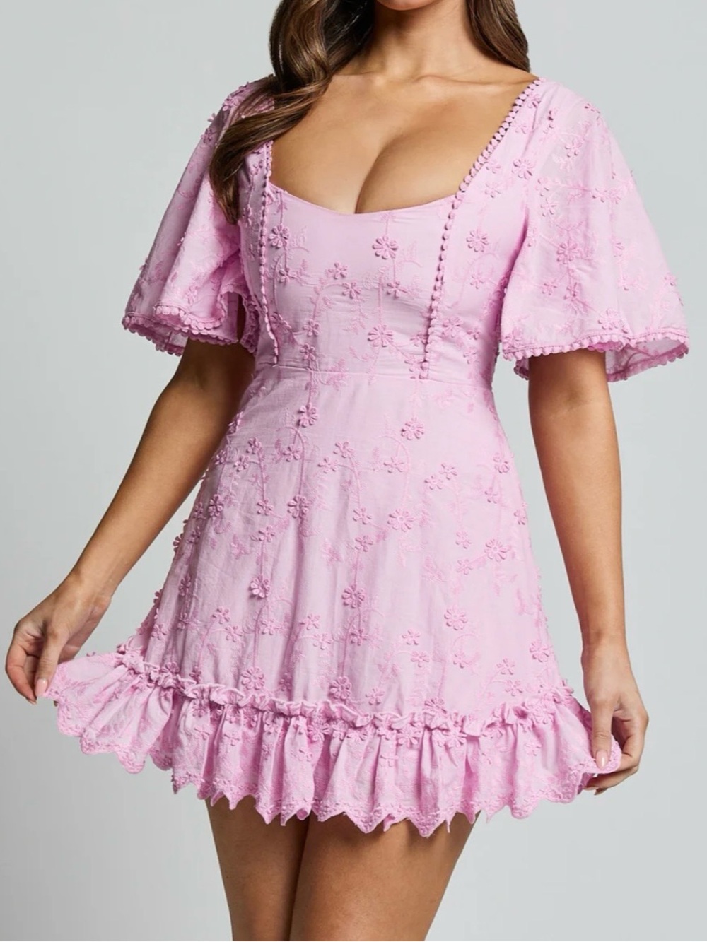 FANCY A SPRITZ MINI DRESS ShowPo. size 2 Violet Purple